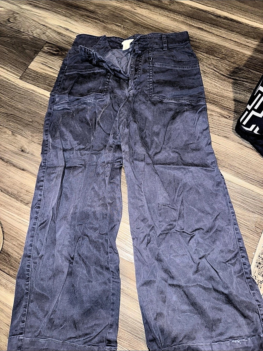Joie Wide Leg Pants in Blue Size 4 Like New
